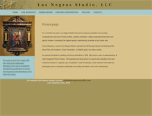 Tablet Screenshot of lasnegrasstudio.com